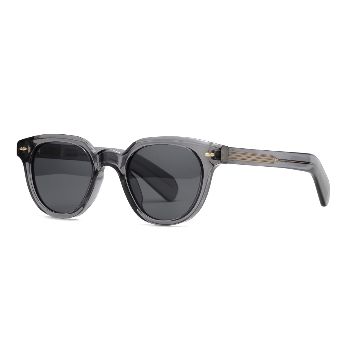 PEYTON | Transparent Grey | Smoky Lens – Ryan Simkhai Eyeshop