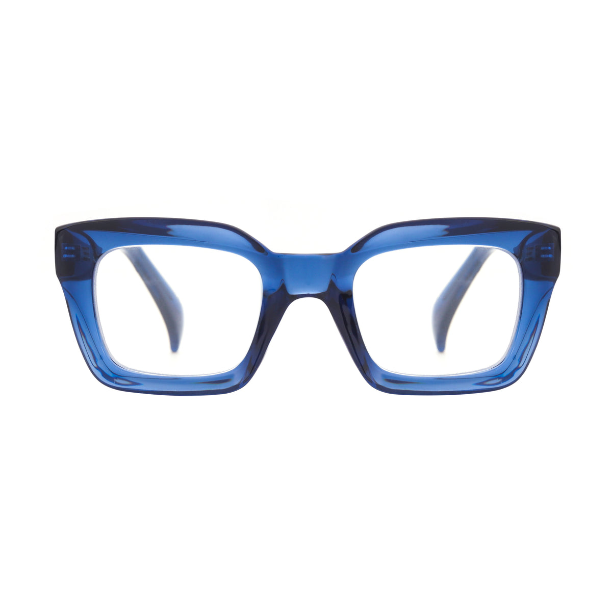 SOPHIE | Transparent Blue | Blue Light – Ryan Simkhai Eyeshop