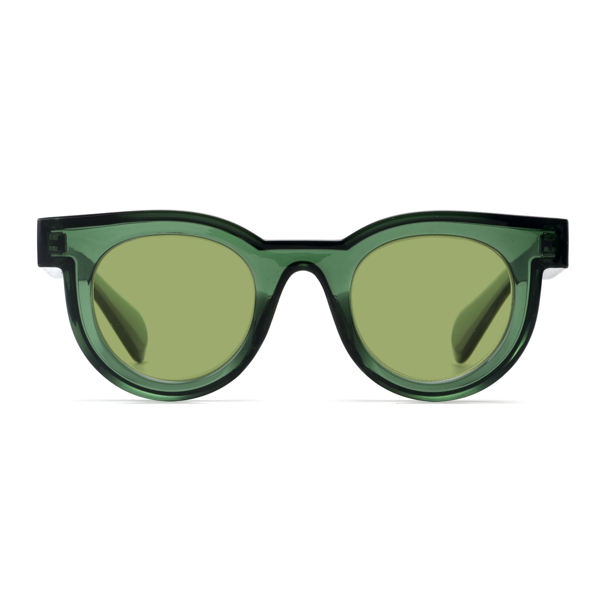 RYAN SIMKHAI POLARIZED IVY | Tortoise | Green Lens | Polarized Sunglasses MILO | Yellow | Yellow Tortoise | Smokey Polarized Lens  main image 2