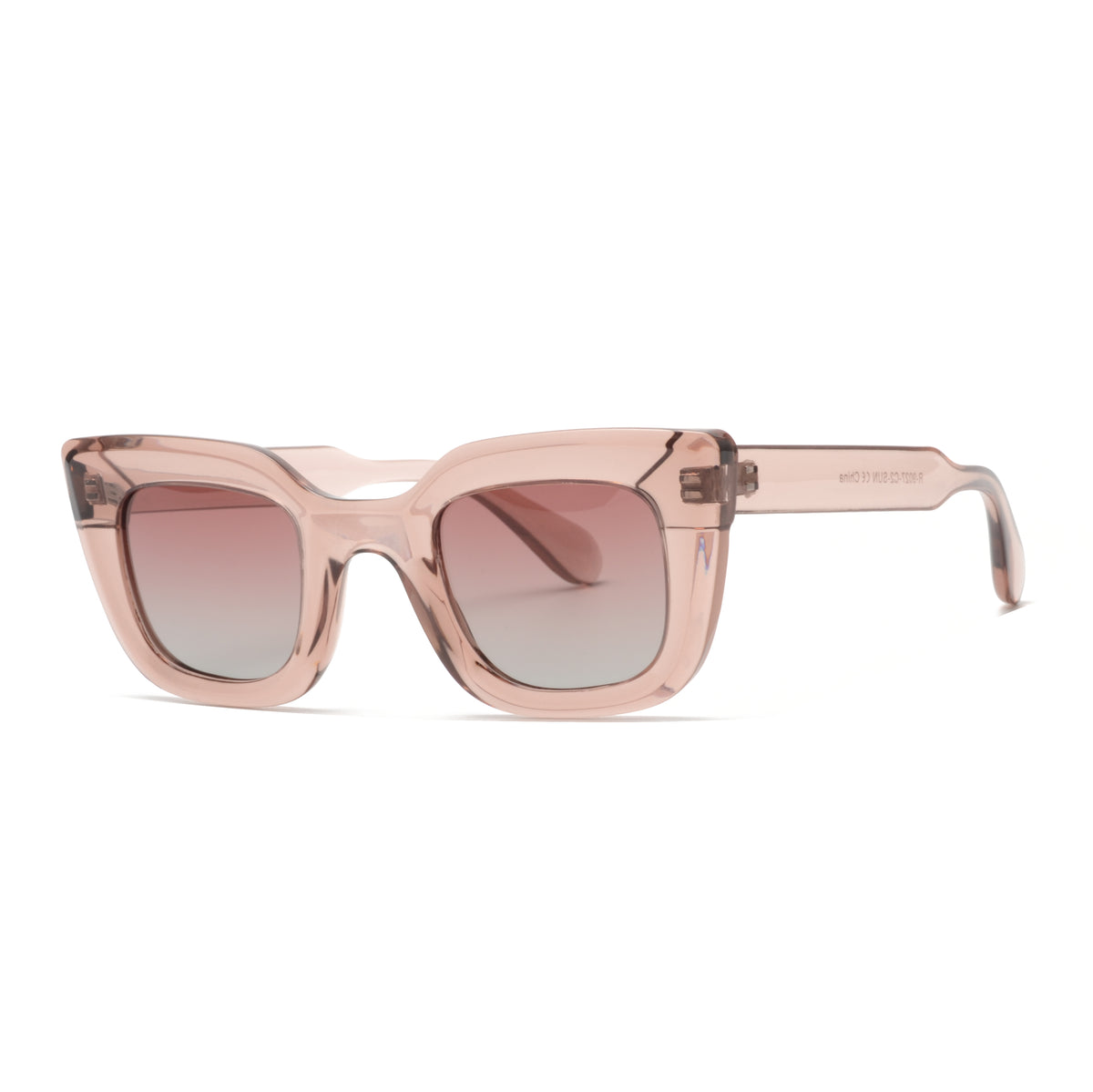 ALAIA | Dusty Rose | Smokey Pink Polarized Lens – Ryan Simkhai Eyeshop