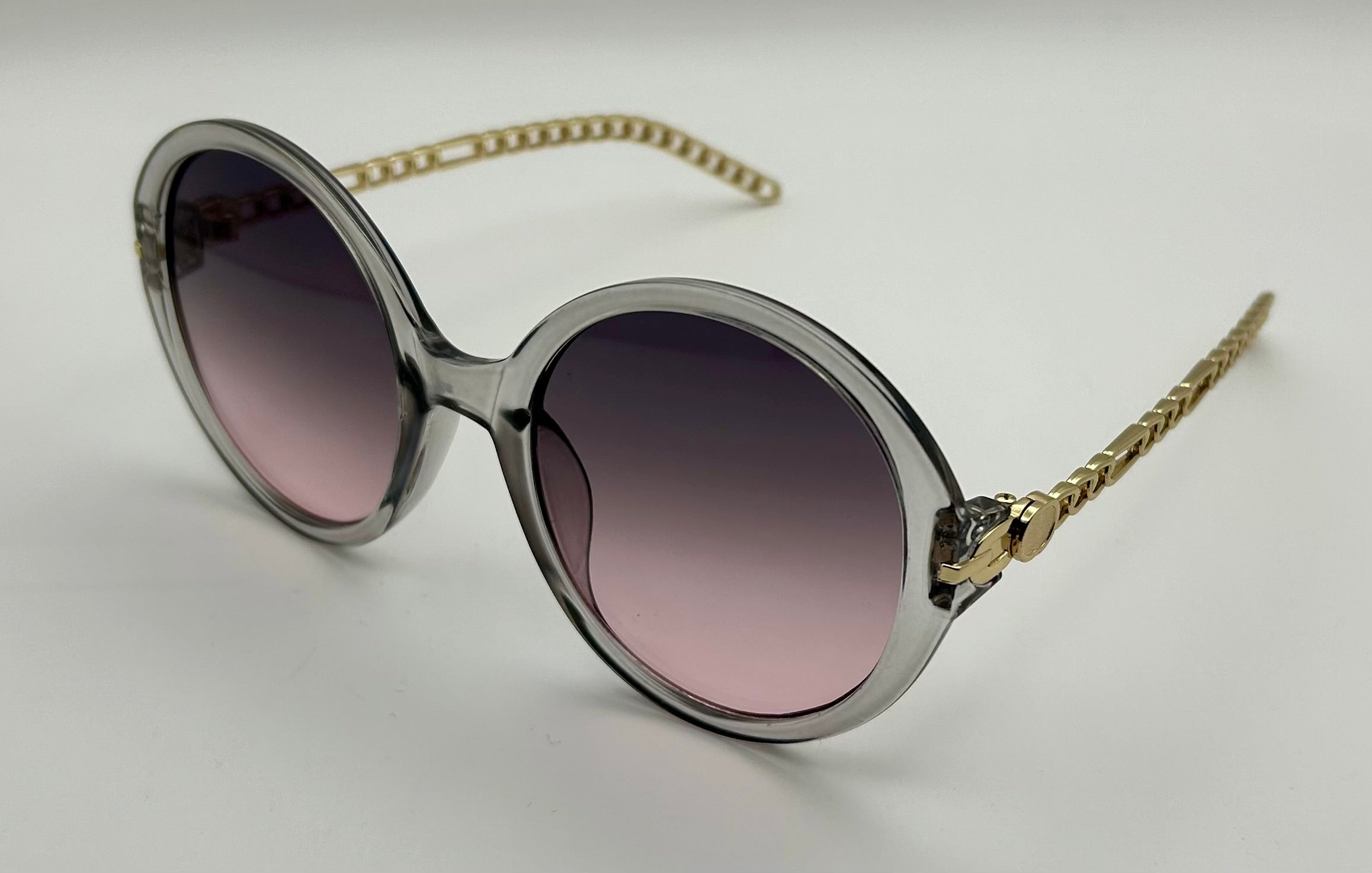 NONA | Gold Transparent Grey | Gradient Lens – Ryan Simkhai  display picture 2