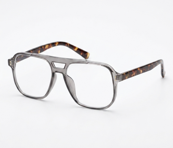 ELI | Transparent Grey | Tortoise | Blue Light