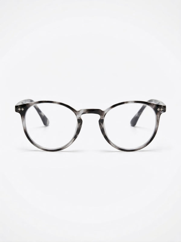 SHAW | Transparent Grey Tortoise