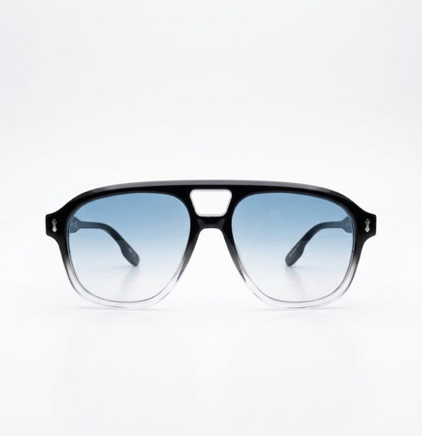 ARLET | Black | Clear | Gradient Light Blue Lens