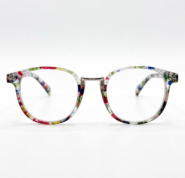 SOL | Clear | Light Green Floral