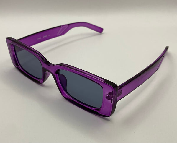 CARISSA | Transparent Purple | Dark Lens