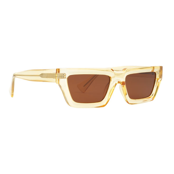IVY | Transparent Yellow | Brown Lens