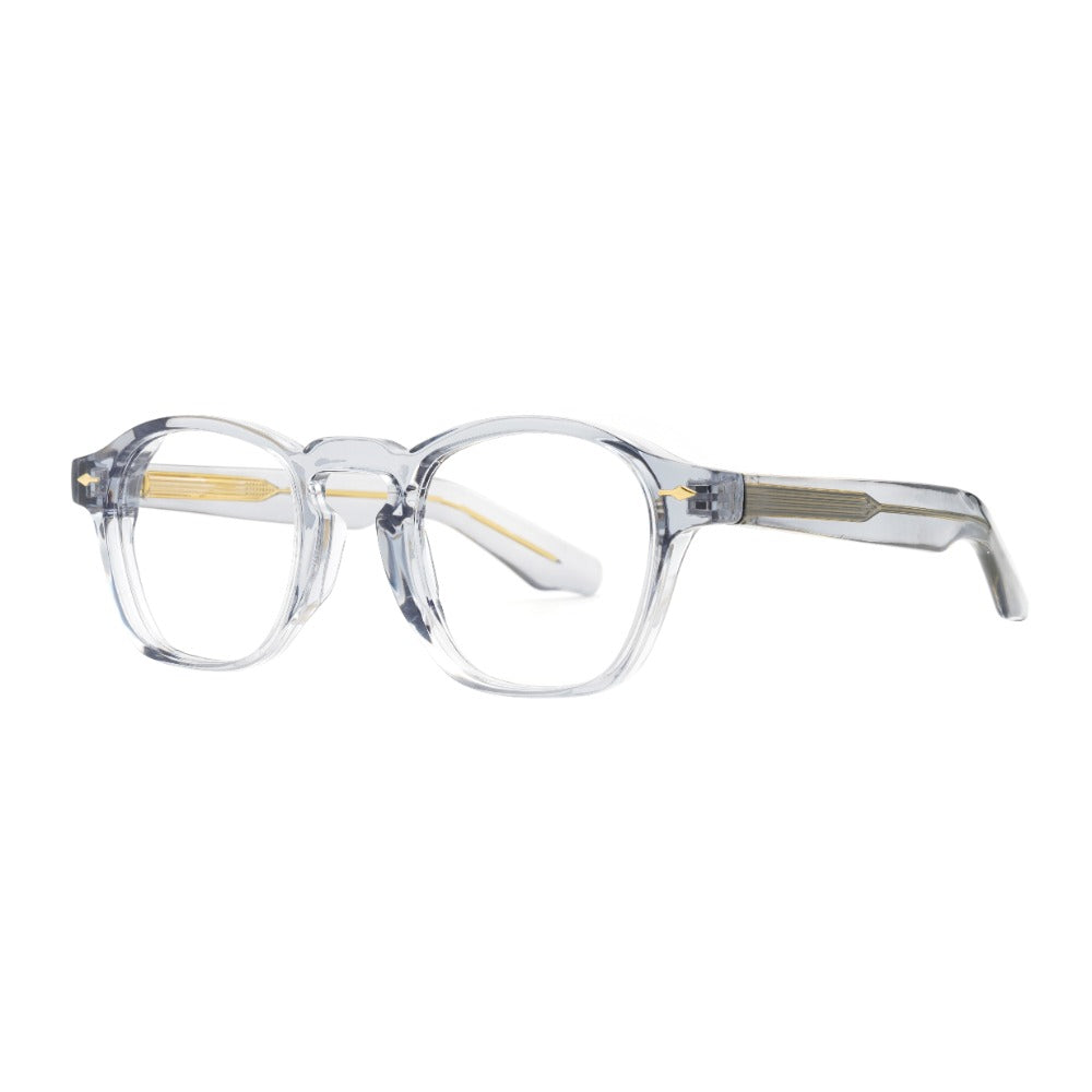 KENNIE | Transparent Grey | Gold Accent | Blue Light – Ryan  display picture 3
