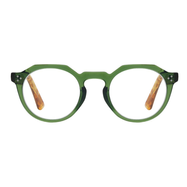 PARKER | Green | Tortoise | Blue Light