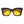Load image into Gallery viewer, Ellie | Striped Brown | Yellow Lens
