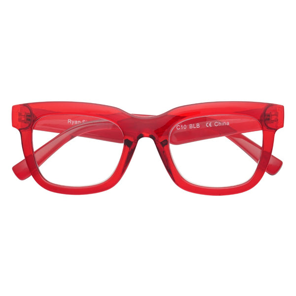 STELLA | Transparent Red | Blue Light