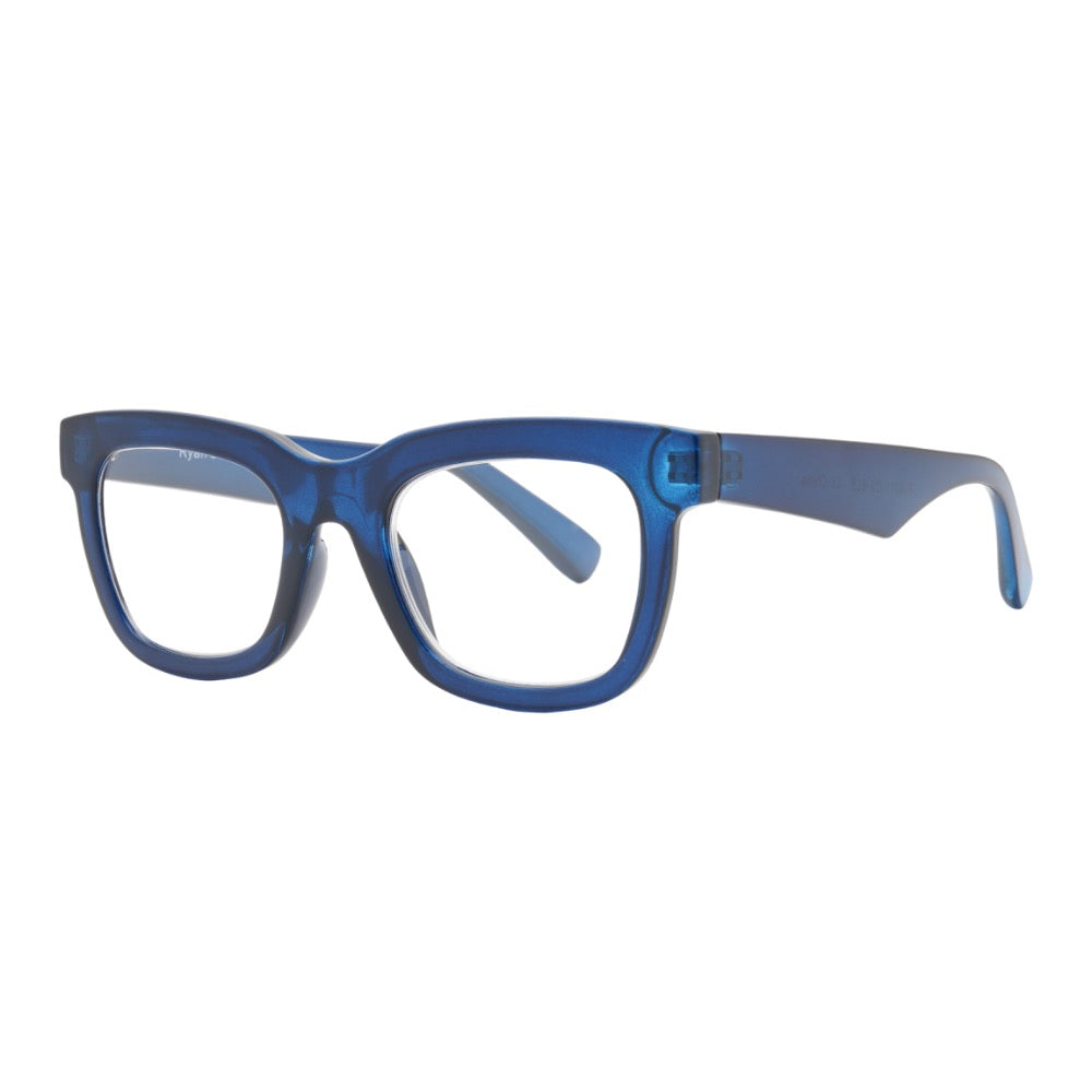 STELLA | Transparent Blue | Blue Light – Ryan Simkhai Eyeshop