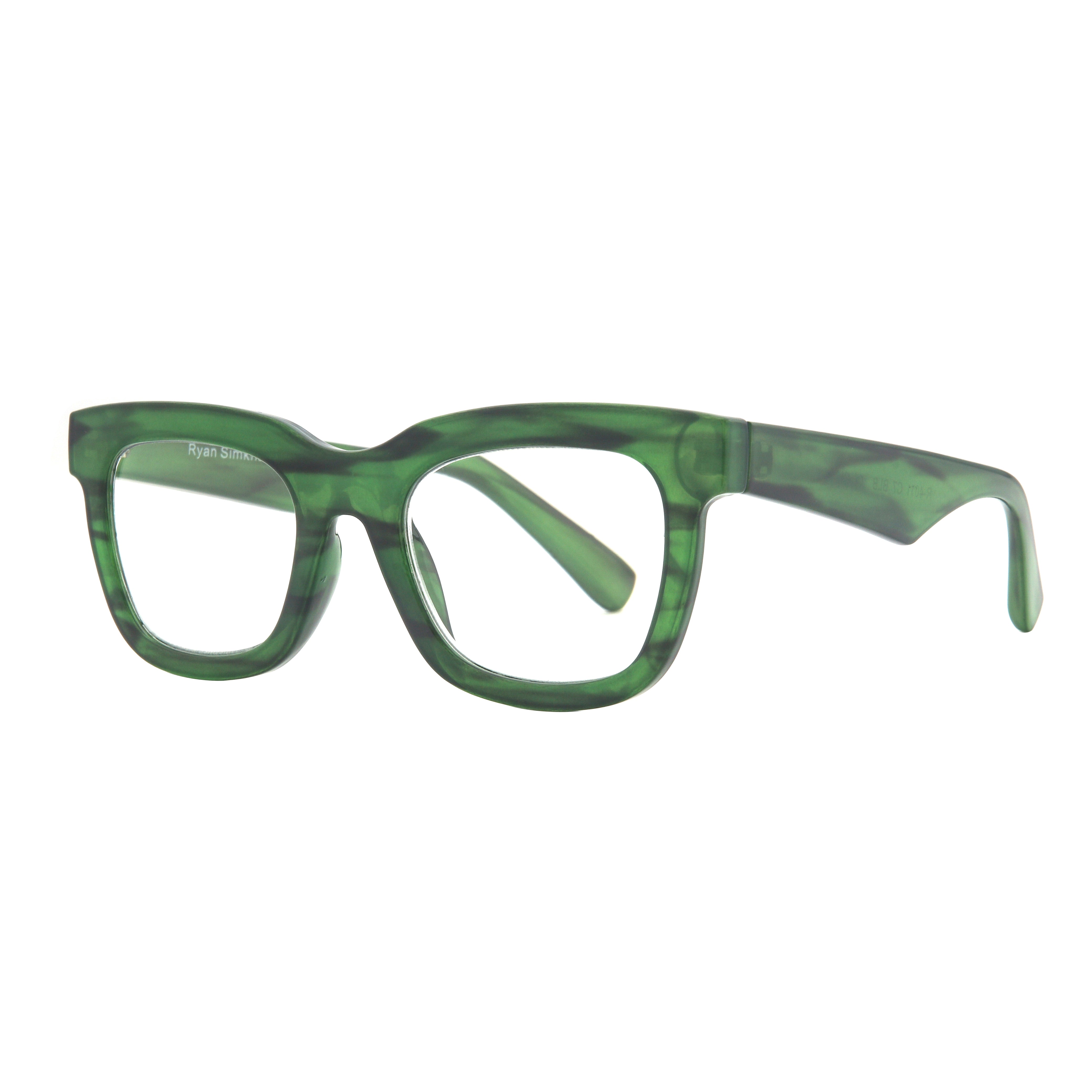 STELLA | Striped Green | Blue Light – Ryan Simkhai Eyeshop