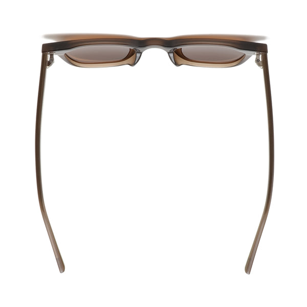 RHEA | Transparent Matte Brown | Brown Lens