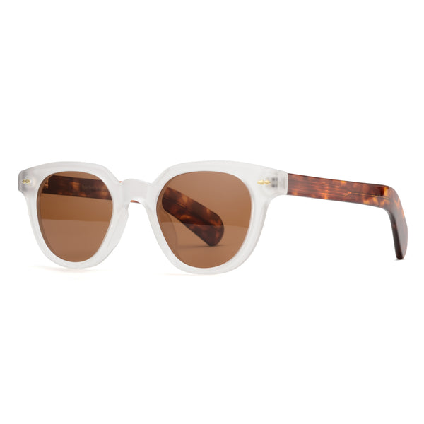 PEYTON | Clear Tortoise  | Brown Lens