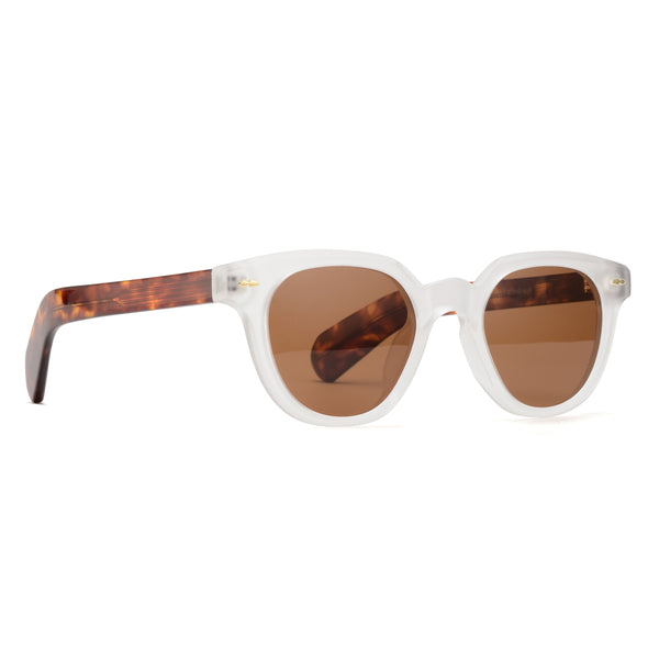 PEYTON | Clear Tortoise  | Brown Lens