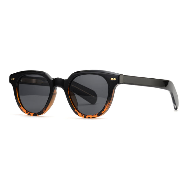 PEYTON | Black Tortoise | Smoky Lens