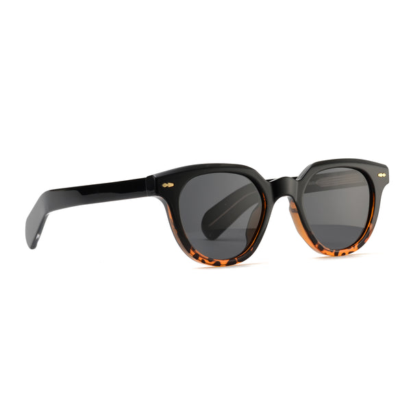 PEYTON | Black Tortoise | Smoky Lens
