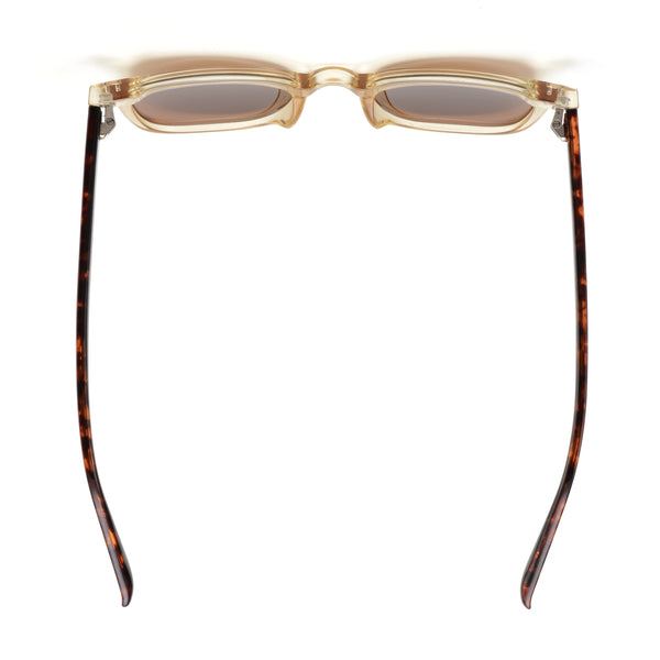 LUCIEN | Transparent Nude-Tortoise | Brown Lens