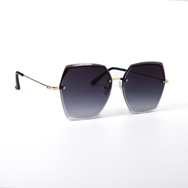 CICELY | Gold | Gradient Smoky Lens