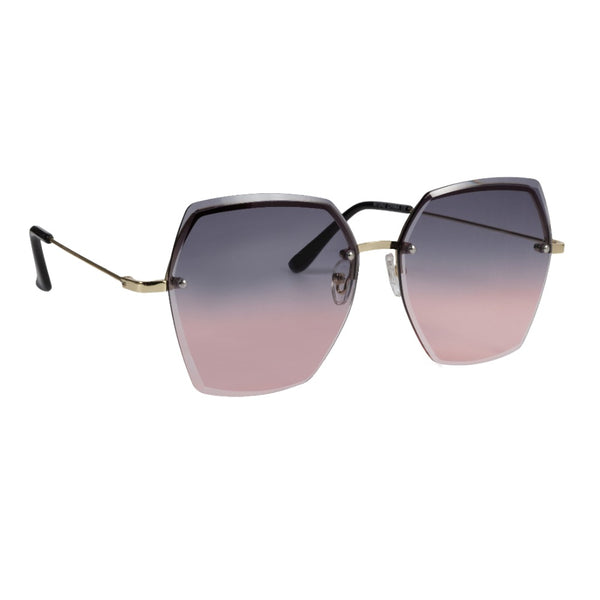 CICELY | Gold | Smoky Pink Lens