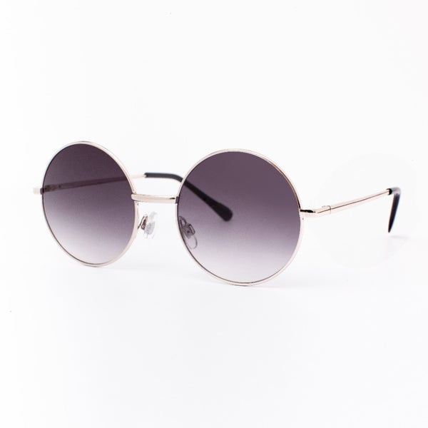 COOPER | Silver | Gradient Smoky Lens