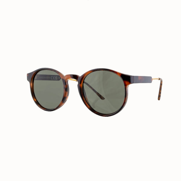 RILEY | Tortoise | Green Lens