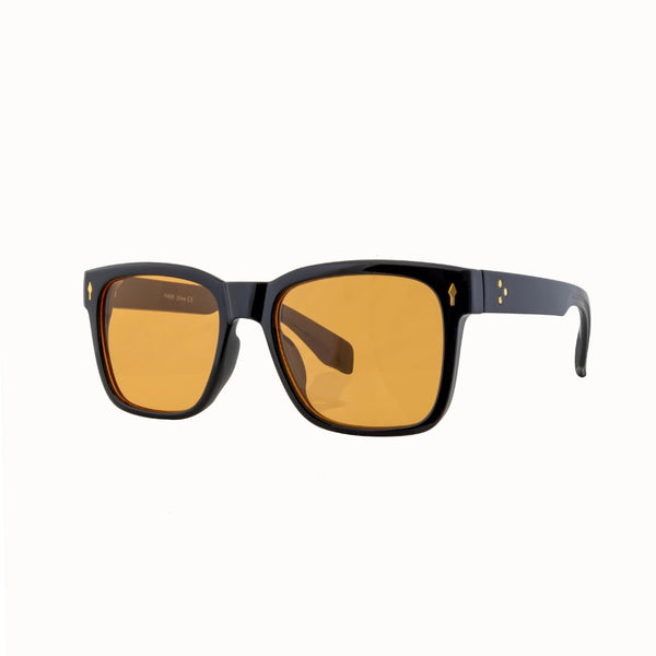 DAN | Black | Orange Lens