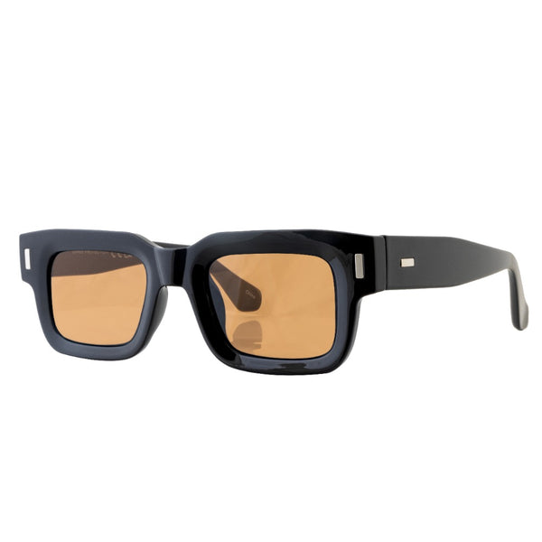 GINO | Matte Black | Orange Lens