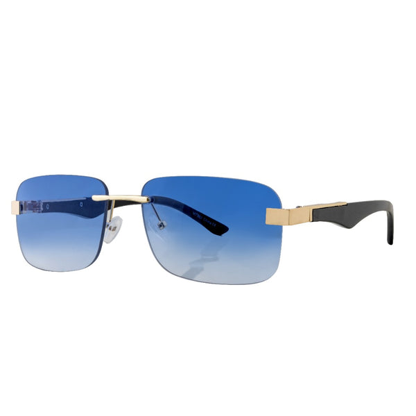 SONA | Gold/Black | Gradient Blue Lens