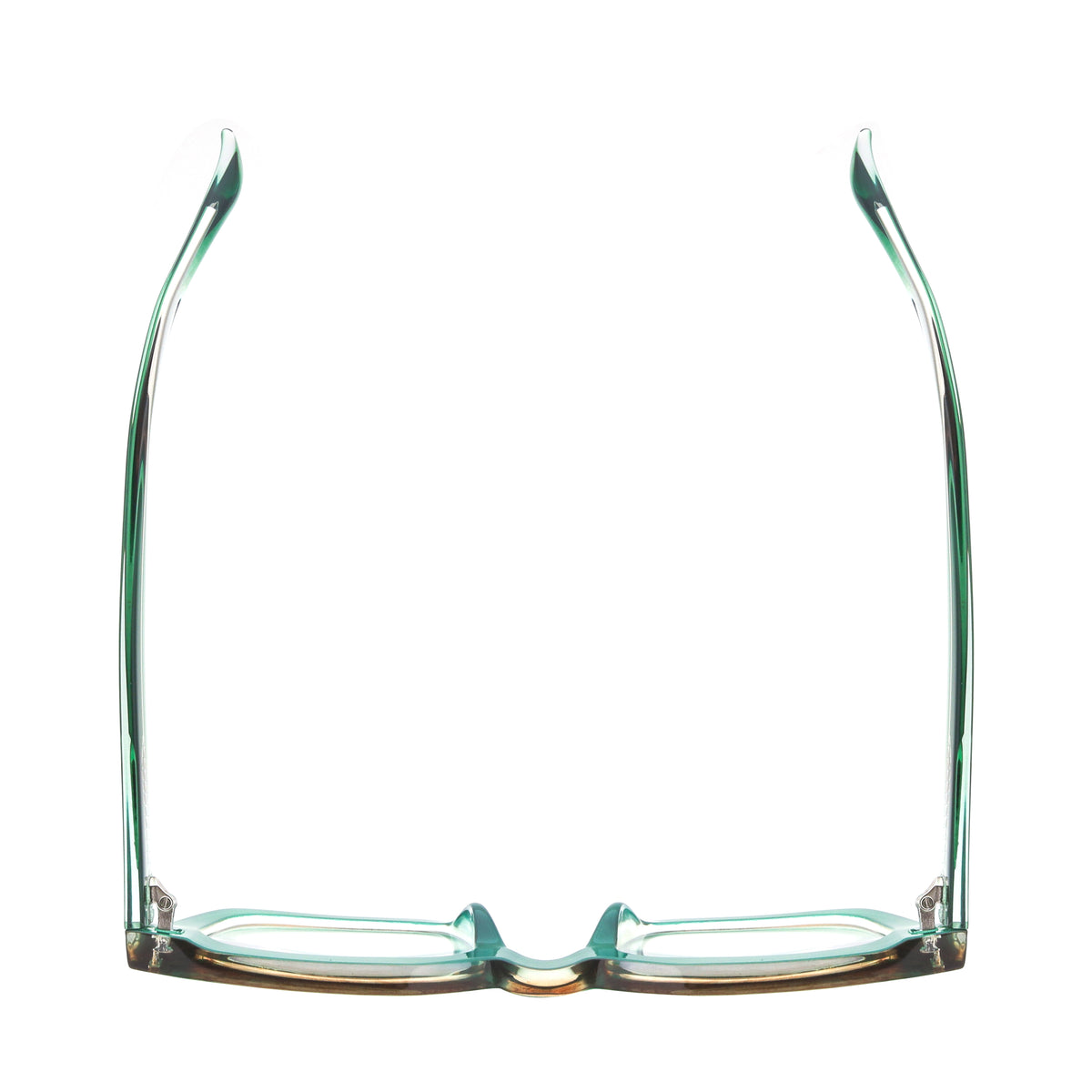 RAZ | Green and Brown Stripes | Blue Light – Ryan Simkhai Eyeshop
