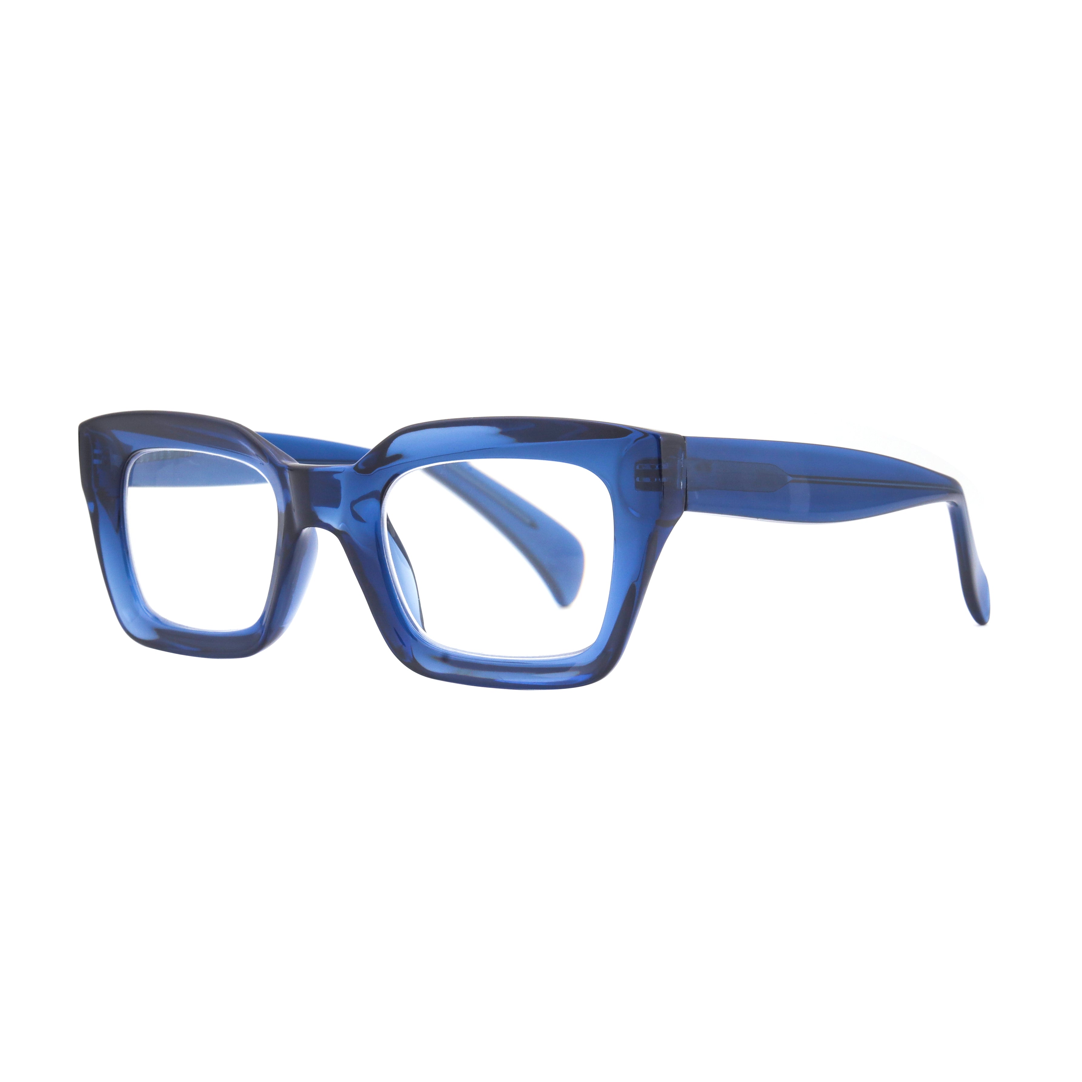 SOPHIE | Transparent Blue | Blue Light – Ryan Simkhai Eyeshop