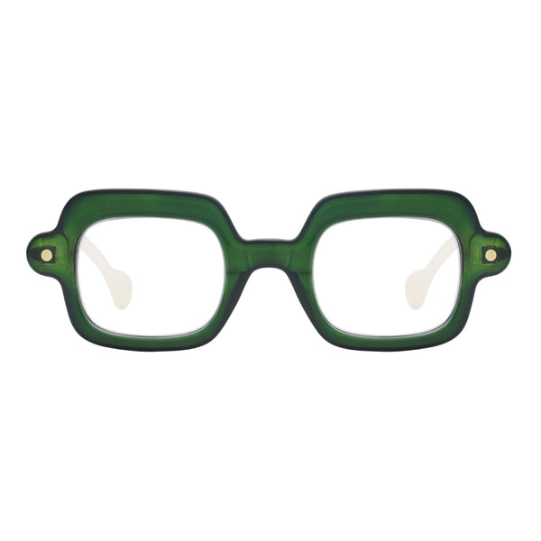 MEL | Dark Green | Ivory | Blue Light