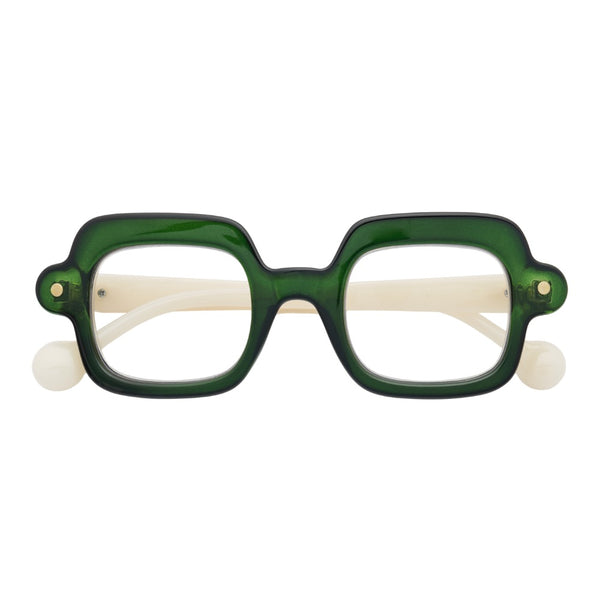 MEL | Dark Green | Ivory | Blue Light