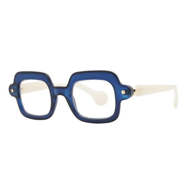 MEL | Navy Blue | Ivory | Blue Light