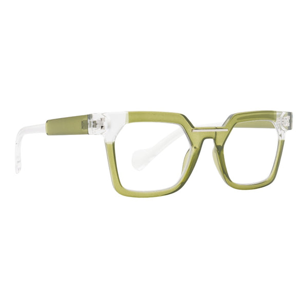 JACE | Matcha Green | Clear | Blue Light