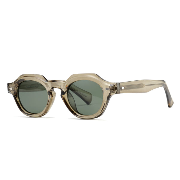 LAMAR | Transparent Olive Green | Green Lens