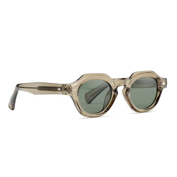 LAMAR | Transparent Olive Green | Green Lens