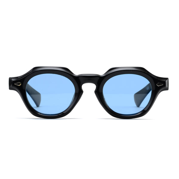 LAMAR | Black | Blue Lens