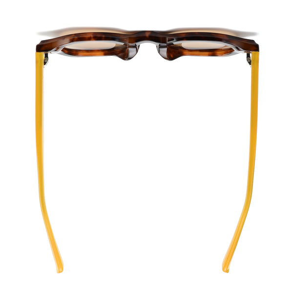 LAMAR |Tortoise | Yellow Temples | Brown Lens