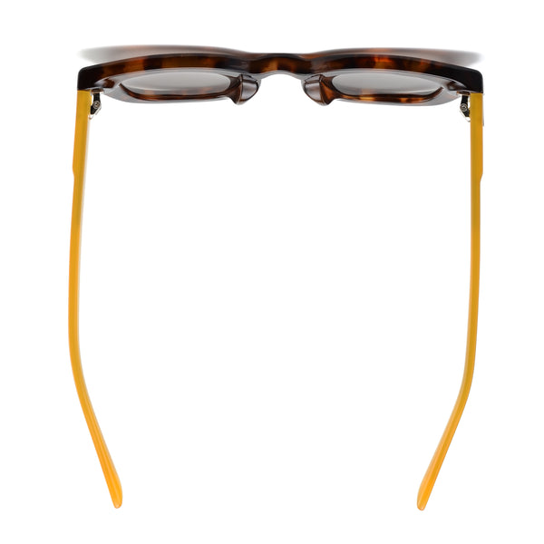 RAVI | Tortoise | Yellow Temples | Brown Lens